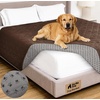 image:imageGORILLA GRIP Waterproof Dog Blanket Couch Cover for Dogs 30x70 CharcoalChocolate