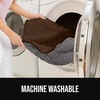 image:imageGORILLA GRIP Waterproof Dog Blanket Couch Cover for Dogs 30x70 CharcoalChocolate