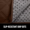 image:imageGORILLA GRIP Waterproof Dog Blanket Couch Cover for Dogs 30x70 CharcoalChocolate