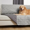 image:imageGORILLA GRIP Waterproof Dog Blanket Couch Cover for Dogs 30x70 CharcoalLight Gray
