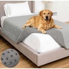 image:imageGORILLA GRIP Waterproof Dog Blanket Couch Cover for Dogs 30x70 CharcoalLight Gray
