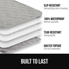 image:imageGORILLA GRIP Waterproof Dog Blanket Couch Cover for Dogs 30x70 CharcoalLight Gray
