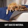 image:imageGORILLA GRIP Waterproof Dog Blanket Couch Cover for Dogs 30x70 CharcoalNavy