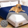 image:imageGORILLA GRIP Waterproof Dog Blanket Couch Cover for Dogs 30x70 CharcoalNavy