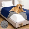 image:imageGORILLA GRIP Waterproof Dog Blanket Couch Cover for Dogs 30x70 CharcoalNavy