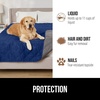 image:imageGORILLA GRIP Waterproof Dog Blanket Couch Cover for Dogs 30x70 CharcoalNavy