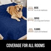 image:imageGORILLA GRIP Waterproof Dog Blanket Couch Cover for Dogs 30x70 CharcoalNavy