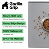 image:imageGORILLA GRIP Waterproof Dog Food Mat Pet Feeding Placemat 12x8 GrayGray