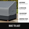image:imageGORILLA GRIP Waterproof Outdoor Patio Sofa Cover 80 Inch SilverBlack
