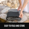 image:imageGORILLA GRIP Waterproof Outdoor Patio Sofa Cover 80 Inch SilverBlack