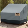 image:imageGORILLA GRIP Waterproof Outdoor Patio Sofa Cover 80 Inch SilverBlack