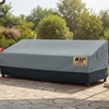 image:imageGORILLA GRIP Waterproof Outdoor Patio Sofa Cover 80 Inch SilverBlack