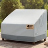 image:imageGORILLA GRIP Waterproof Outdoor Patio Sofa Cover 80 Inch SilverSilver