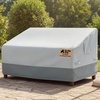 image:imageGORILLA GRIP Waterproof Outdoor Patio Sofa Cover 80 Inch SilverSilver