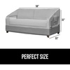 image:imageGORILLA GRIP Waterproof Outdoor Patio Sofa Cover 80 Inch SilverSilver