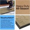 image:imageGORILLA GRIP WeatherMAX Door Mat Indoor Outdoor Use 29x17 Gray DiamondAlmond Home Sweet Home