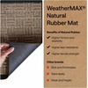 image:imageGORILLA GRIP WeatherMAX Door Mat Indoor Outdoor Use 29x17 Gray DiamondBeige Maze