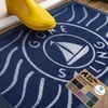 image:imageGORILLA GRIP WeatherMAX Door Mat Indoor Outdoor Use 29x17 Gray DiamondBlue Gone Sailing