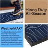 image:imageGORILLA GRIP WeatherMAX Door Mat Indoor Outdoor Use 29x17 Gray DiamondBlue Gone Sailing