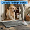 image:imageGORILLA GRIP WeatherMAX Door Mat Indoor Outdoor Use 29x17 Gray DiamondCharcoal Chev