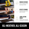 image:imageGORILLA GRIP WeatherMAX Door Mat Indoor Outdoor Use 29x17 Gray DiamondDark Brown Pebble