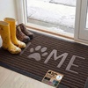 image:imageGORILLA GRIP WeatherMAX Door Mat Indoor Outdoor Use 29x17 Gray DiamondEspresso Home Paw