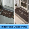 image:imageGORILLA GRIP WeatherMAX Door Mat Indoor Outdoor Use 29x17 Gray DiamondEspresso Home Paw