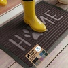 image:imageGORILLA GRIP WeatherMAX Door Mat Indoor Outdoor Use 29x17 Gray DiamondEspresso Home Paw