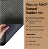 image:imageGORILLA GRIP WeatherMAX Door Mat Indoor Outdoor Use 29x17 Gray DiamondGray Diamond