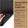 image:imageGORILLA GRIP WeatherMAX Door Mat Indoor Outdoor Use 29x17 Gray DiamondGray Diamond