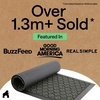 image:imageGORILLA GRIP WeatherMAX Door Mat Indoor Outdoor Use 29x17 Gray DiamondGray Quatrefoil