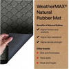image:imageGORILLA GRIP WeatherMAX Door Mat Indoor Outdoor Use 29x17 Gray DiamondGray Quatrefoil