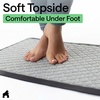 image:imageGORILLA GRIP WeatherMAX Door Mat Indoor Outdoor Use 29x17 Gray DiamondLight Gray Lattice
