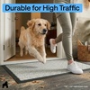 image:imageGORILLA GRIP WeatherMAX Door Mat Indoor Outdoor Use 29x17 Gray DiamondLight Gray Lattice