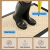 image:imageGORILLA GRIP WeatherMAX Door Mat Indoor Outdoor Use 29x17 Gray DiamondModern Latte