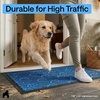 image:imageGORILLA GRIP WeatherMAX Door Mat Indoor Outdoor Use 29x17 Gray DiamondOcean Blue Waves