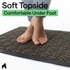 image:imageGORILLA GRIP WeatherMAX Door Mat Indoor Outdoor Use 29x17 Gray DiamondSlate Geometric