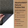 image:imageGORILLA GRIP WeatherMAX Door Mat Indoor Outdoor Use 29x17 Gray DiamondSlate Geometric