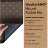 image:imageGORILLA GRIP WeatherMAX Door Mat Indoor Outdoor Use 29x17 Gray DiamondTaupe Basket Weave