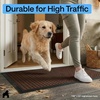 image:imageGORILLA GRIP WeatherMAX Door Mat Indoor Outdoor Use 29x17 Gray DiamondWalnut Squares