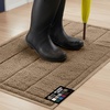 image:imageGORILLA GRIP Dirt Grabber Door Mat Durable Mesh for Indoor Outdoor UseTaupe