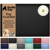 image:imageGORILLA GRIP Dog Food Mat 100 Waterproof Silicone 185x115 GrayBlack
