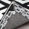 image:imageGORILLA GRIP Extra Long Rug Grippers for Hardwood Floor 8 Pack BlackRectangular