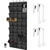 image:imageGORILLA GRIP Over the Door Shoe Organizer 24 Large Pockets BlackBlack