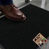 image:imageGORILLA GRIP Traffic Guard Indoor Outdoor Heavy Duty Door Mat 29x17 BlackBlack