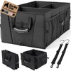 image:imageGORILLA GRIP Trunk Organizer for SUV and Cars Large Capacity BlackBlack