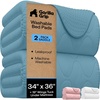 image:imageGORILLA GRIP Washable Reusable Underpads 52x34 WhiteSky Blue