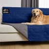 image:imageGORILLA GRIP Waterproof Dog Blanket Couch Cover for Dogs 30x70 CharcoalNavy