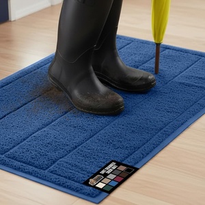image:imageGORILLA GRIP Dirt Grabber Door Mat Durable Mesh for Indoor Outdoor UseBlue