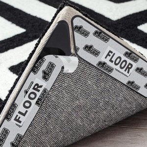 image:imageGORILLA GRIP Extra Long Rug Grippers for Hardwood Floor 8 Pack BlackRectangular